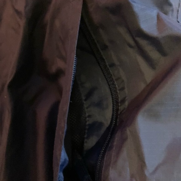 L.L. Bean Kids Blue Full Zip Lined Hooded Jacket Size 6x-7 - Picture 12 of 14